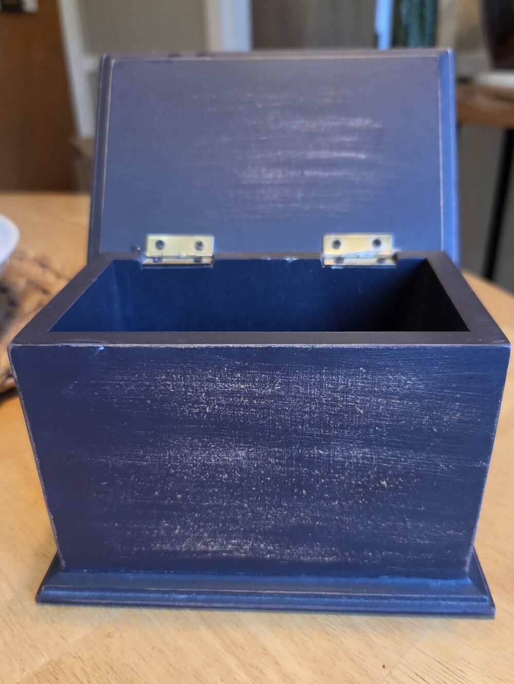 Boyd's Bears Collection Investment Wooden Box Hinged Accessory Chest 6"×4.25"x4"